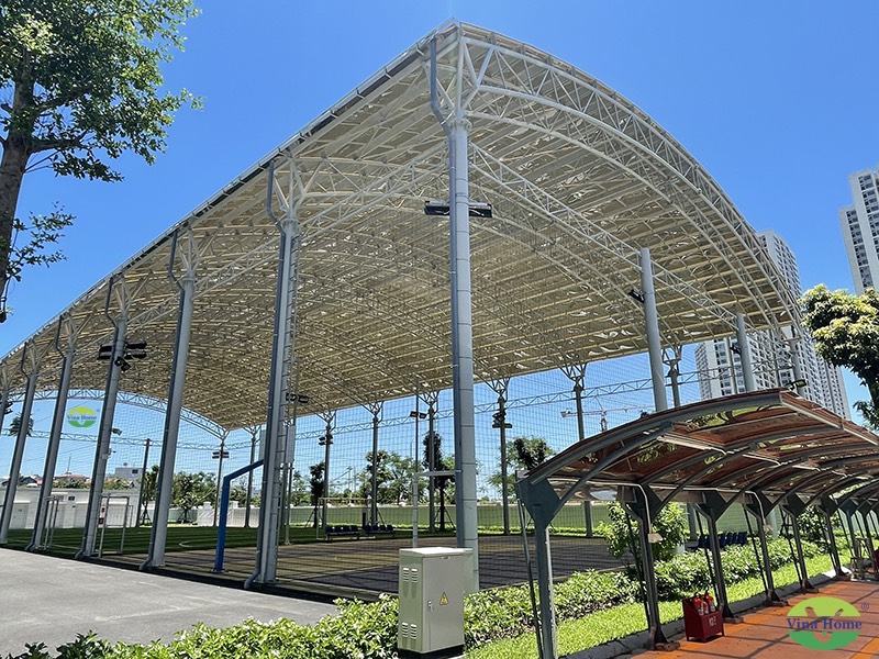 Công Trình Mái Nhựa Lấy Sáng