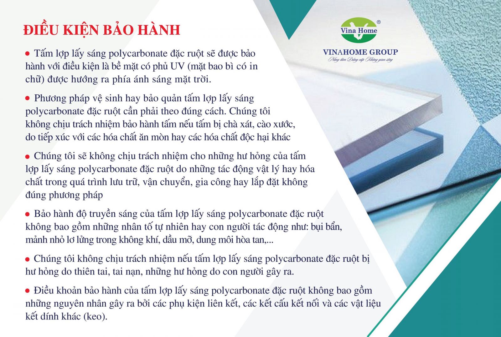 BAO HANH VINAHOME